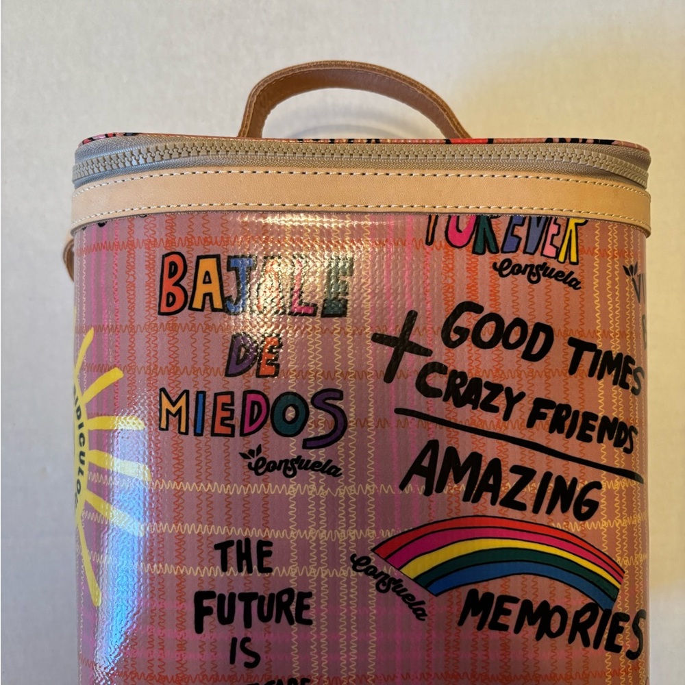 Consuela “Nudie” slim train case